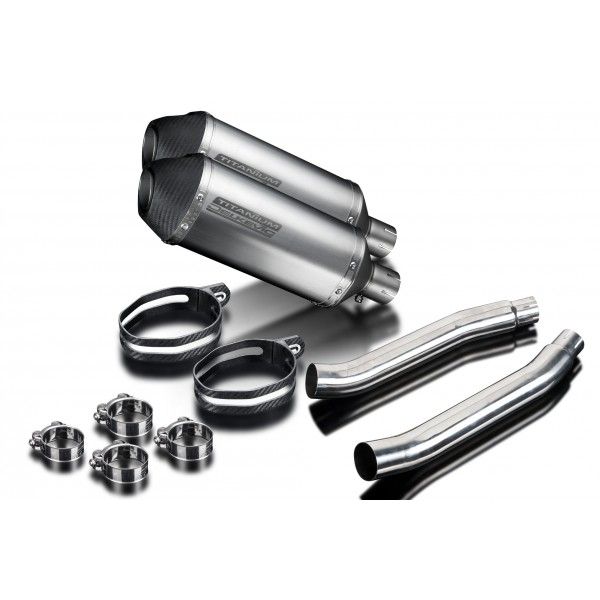 Delkevic slip-on kit X-Oval Titanium 260mm - TDM900 (2002-2013)