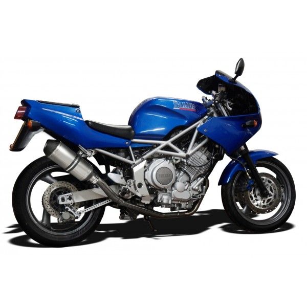 Delkevic slip-on kit X-Oval Titanium 260mm - TRX850 (1995-1999)