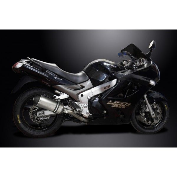 Delkevic slip-on kit X-Oval Titanium 260mm - ZZR1200 (2002-2005)