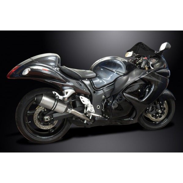 Delkevic slip-on kit X-Oval Titanium 260mm - GSX1300R HAYABUSA (2008-2019)