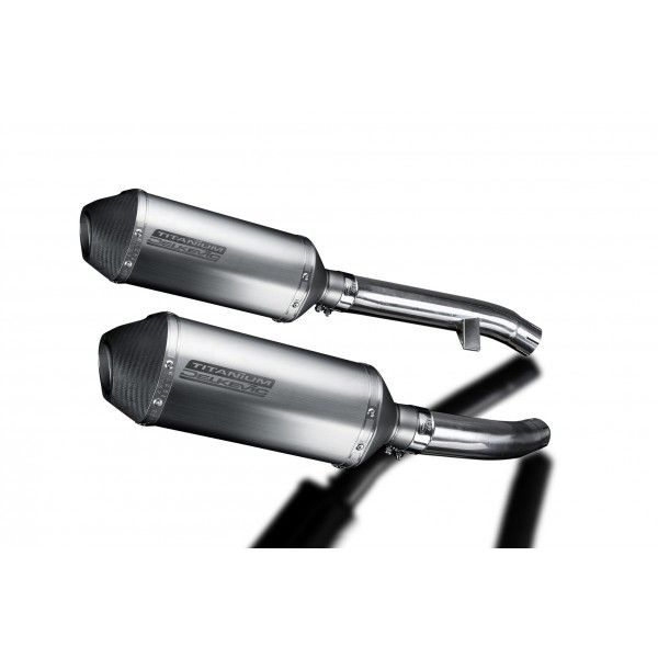 Delkevic slip-on kit X-Oval Titanium 260mm - FJR1300 (2000-2005)