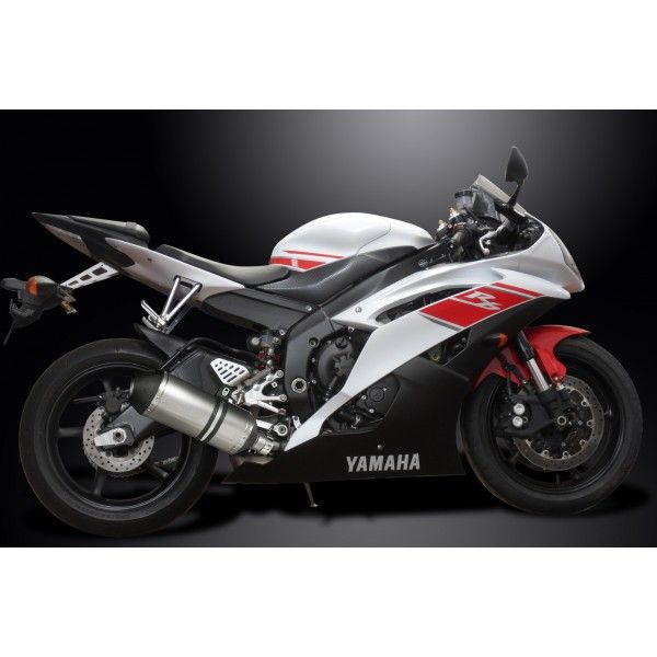 Delkevic slip-on kit X-Oval Titanium 260mm - YZF-R6 (2006-2018)