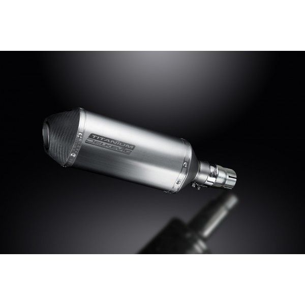 Delkevic slip-on kit X-Oval Titanium 260mm - YZF-R6 (2006-2018)