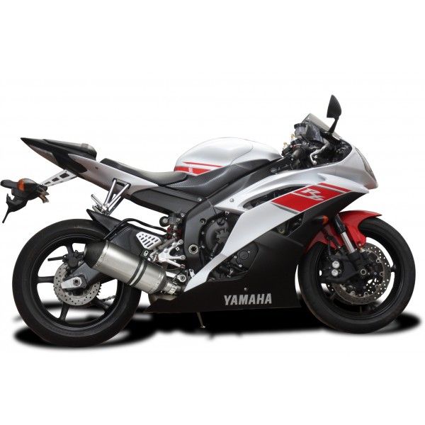 Delkevic slip-on kit X-Oval Titanium 260mm - YZF-R6 (2006-2018)