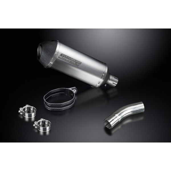 Delkevic slip-on kit X-Oval Titanium 260mm - GSX-R600 L1-L6 (2011-2016)