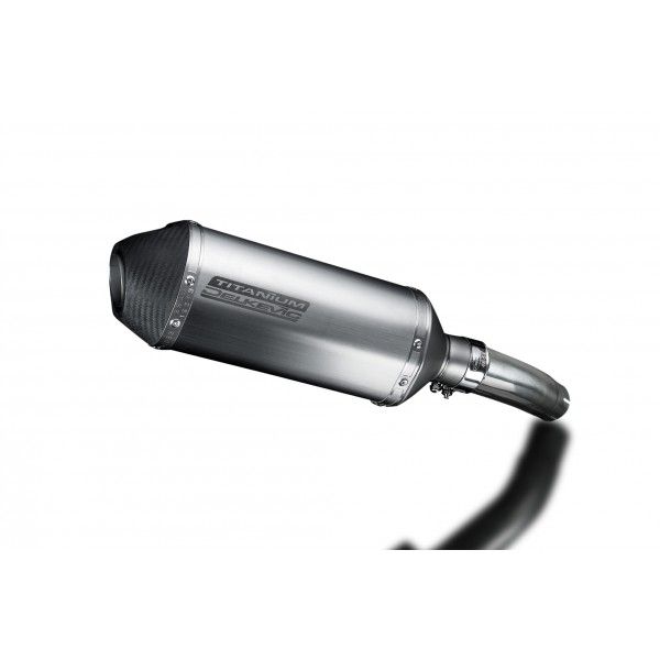 Delkevic slip-on kit X-Oval Titanium 260mm - GSX-R600 L1-L6 (2011-2016)