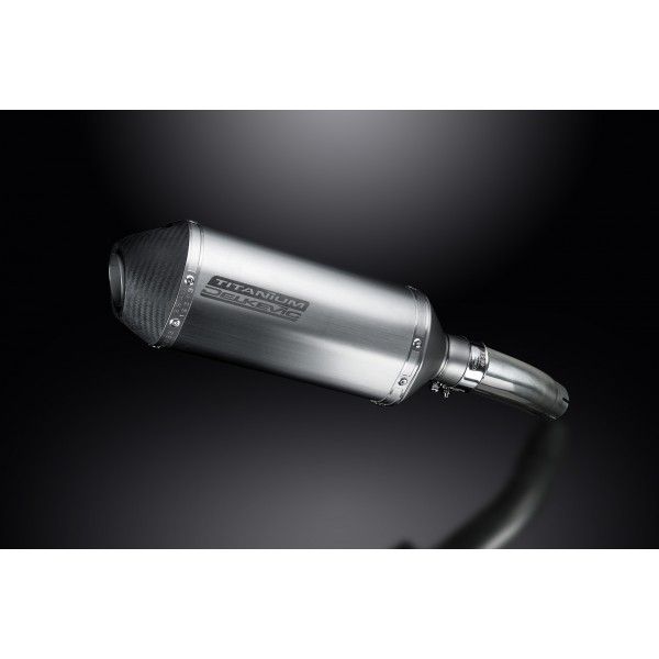 Delkevic slip-on kit X-Oval Titanium 260mm - GSX-R750 L1-L6 (2011-2016)