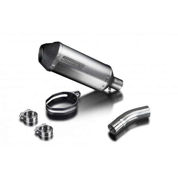 Delkevic slip-on kit X-Oval Titanium 260mm - GSX-R750 L1-L6 (2011-2016)