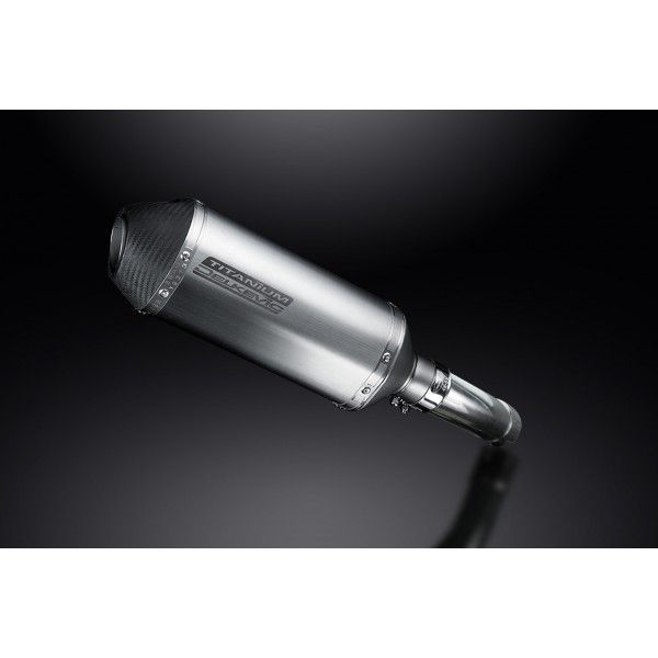 Delkevic slip-on kit X-Oval Titanium 260mm - FZ8 (2010-2015)