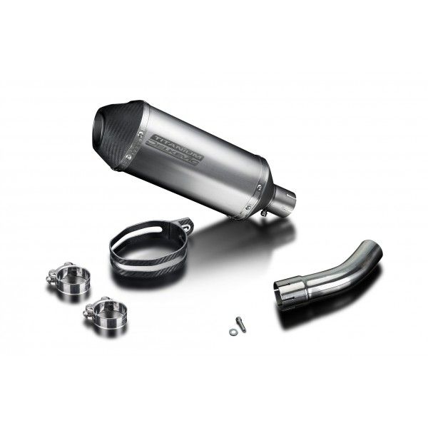 Delkevic slip-on kit X-Oval Titanium 260mm - FZ8 (2010-2015)