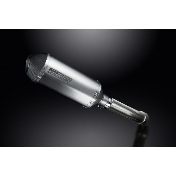 Delkevic slip-on kit X-Oval Titanium 260mm - S1000RR (2015-2016)