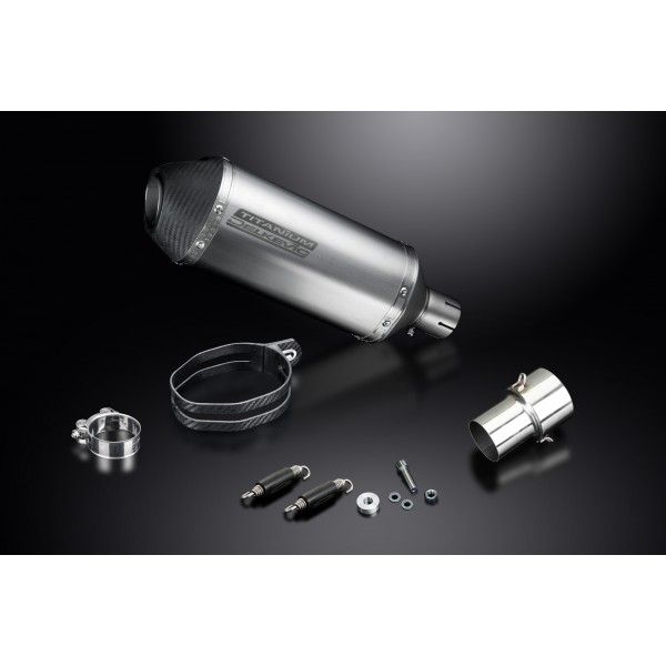 Delkevic slip-on kit X-Oval Titanium 260mm - HP4 (2013-2015)