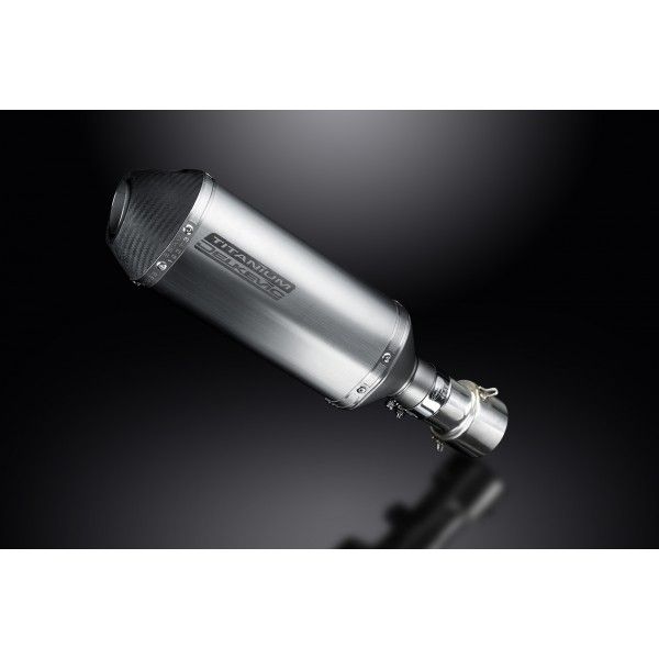 Delkevic slip-on kit X-Oval Titanium 260mm - HP4 (2013-2015)