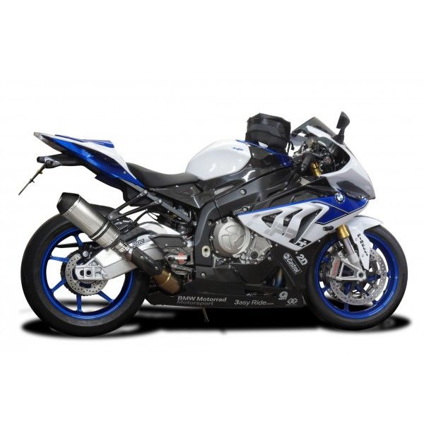 Delkevic slip-on kit X-Oval Titanium 260mm - HP4 (2013-2015)