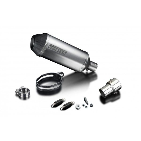 Delkevic slip-on kit X-Oval Titanium 260mm - HP4 (2013-2015)