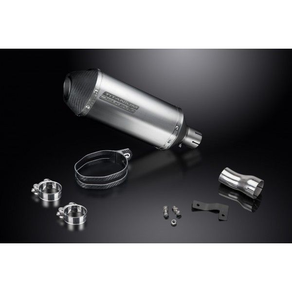Delkevic slip-on kit X-Oval Titanium 260mm - S1000RR (2010-2014)