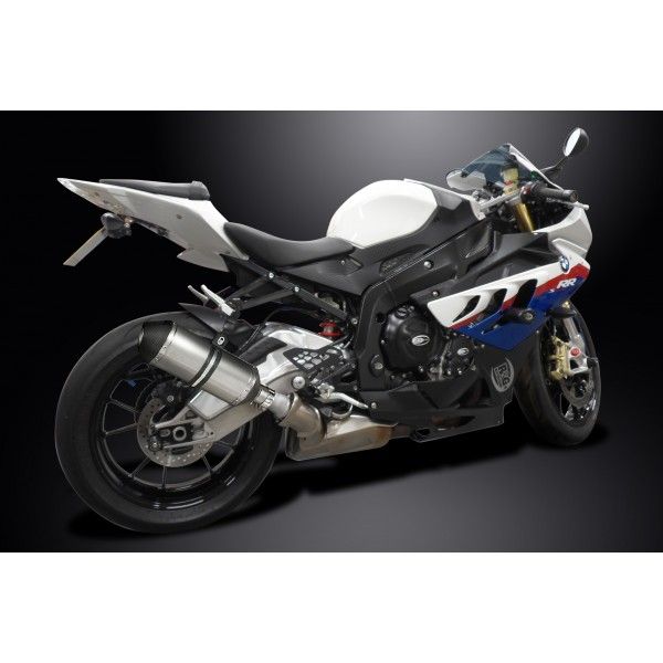 Delkevic slip-on kit X-Oval Titanium 260mm - S1000RR (2010-2014)