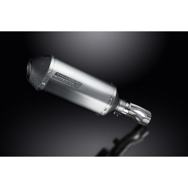 Delkevic slip-on kit X-Oval Titanium 260mm - S1000RR (2010-2014)
