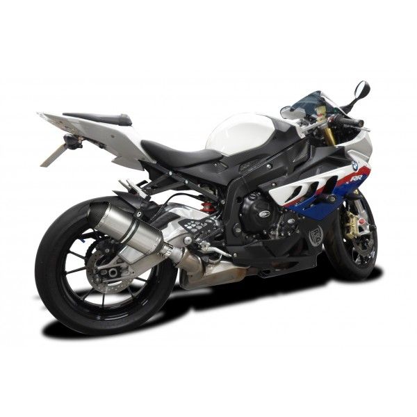 Delkevic slip-on kit X-Oval Titanium 260mm - S1000RR (2010-2014)