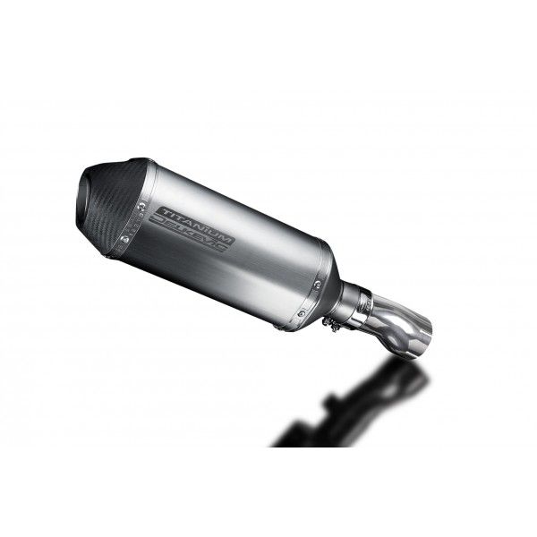 Delkevic slip-on kit X-Oval Titanium 260mm - S1000RR (2010-2014)