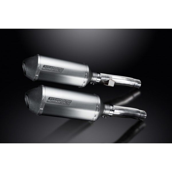 Delkevic slip-on kit X-Oval Titanium 260mm - Zephyr 1100 ZR1100B (1996-1997)