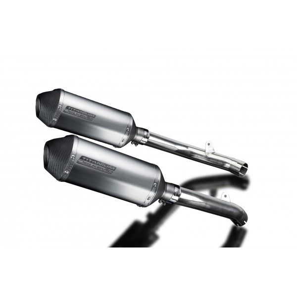 Delkevic slip-on kit X-Oval Titanium 260mm - VTR1000SP2 (2002-2010)