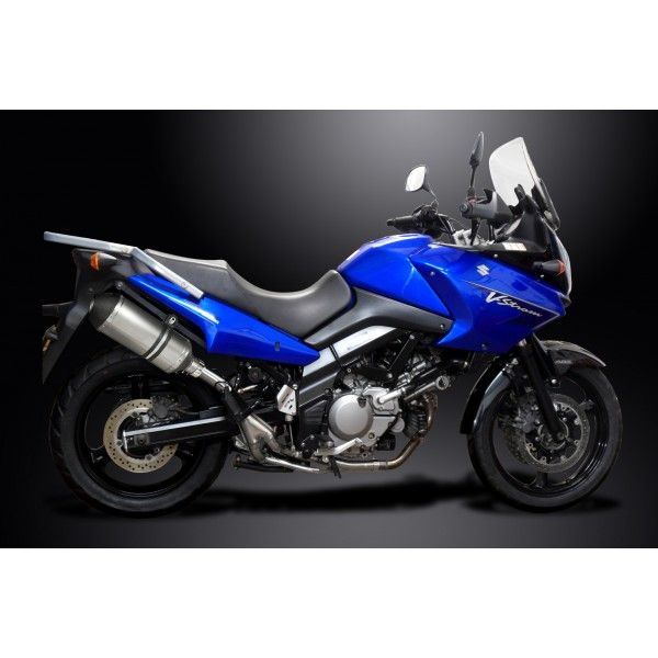 Delkevic slip-on kit X-Oval Titanium 260mm - DL650 V-Strom (2004-2011)