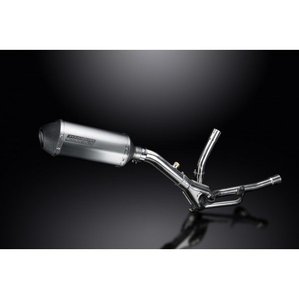 Delkevic slip-on kit X-Oval Titanium 260mm - DL650 V-Strom (2004-2011)