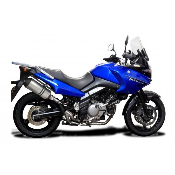 Delkevic slip-on kit X-Oval Titanium 260mm - DL650 V-Strom (2004-2011)