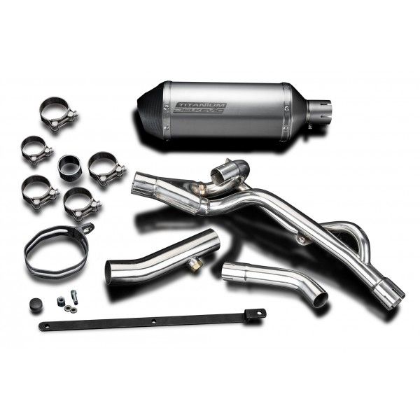 Delkevic slip-on kit X-Oval Titanium 260mm - DL650 V-Strom (2004-2011)