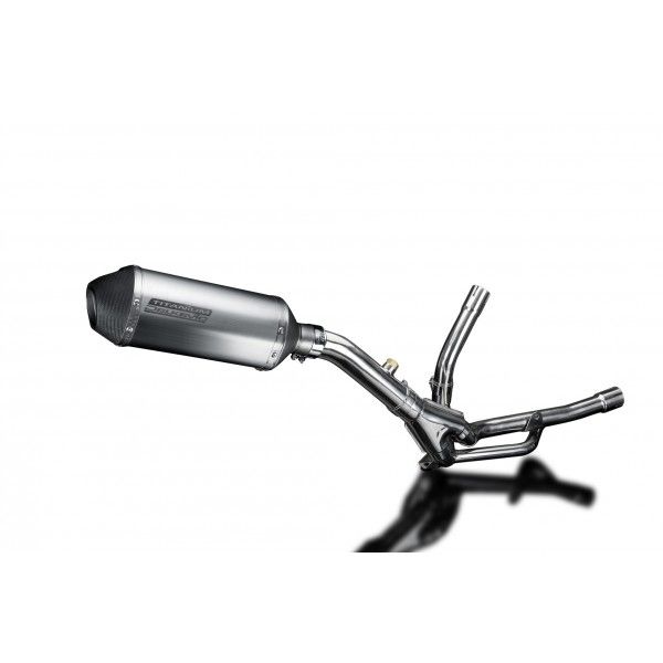 Delkevic slip-on kit X-Oval Titanium 260mm - DL650 V-Strom (2004-2011)