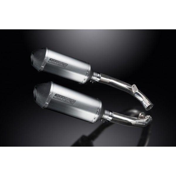 Delkevic slip-on kit X-Oval Titanium 260mm - VTR1000SP1 (2000-2001)