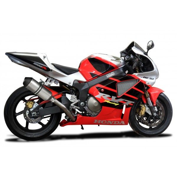 Delkevic slip-on kit X-Oval Titanium 260mm - VTR1000SP1 (2000-2001)