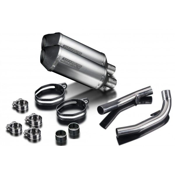 Delkevic slip-on kit X-Oval Titanium 260mm - VTR1000SP1 (2000-2001)