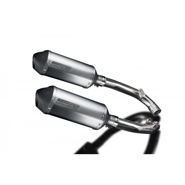 Delkevic slip-on kit X-Oval Titanium 260mm - VTR1000SP1 (2000-2001)