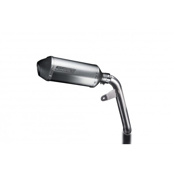 Delkevic slip-on kit X-Oval Titanium 260mm - SV650 (2016-2019)