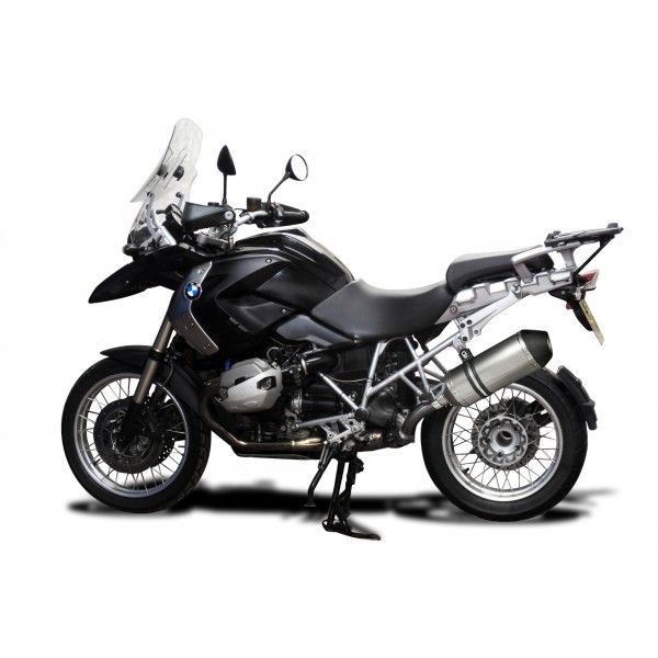 Delkevic slip-on kit X-Oval Titanium 343mm - R1200GS (DOHC) (2010-2013)