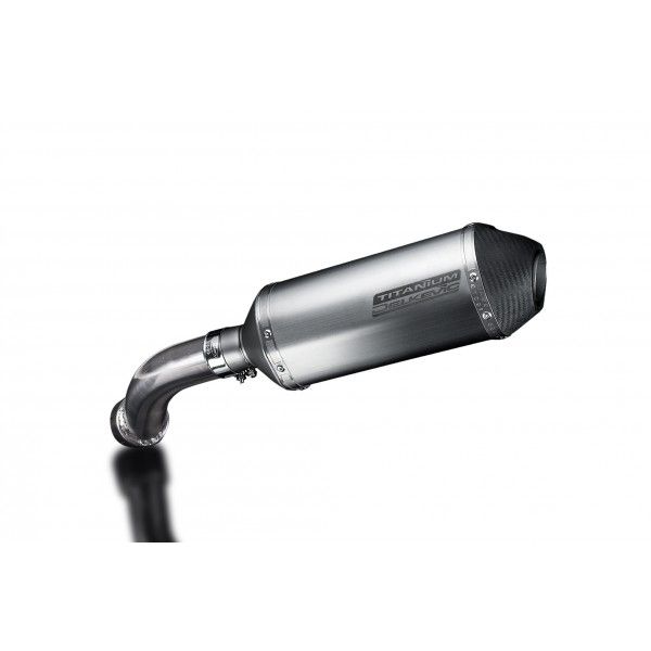 Delkevic slip-on kit X-Oval Titanium 343mm - R1200GS (DOHC) (2010-2013)