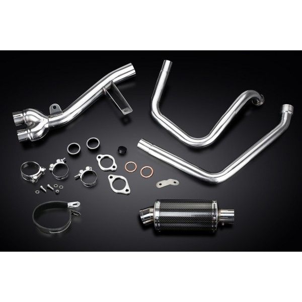 Delkevic volledig systeem Oval Carbon 225mm - NT650V Deauville