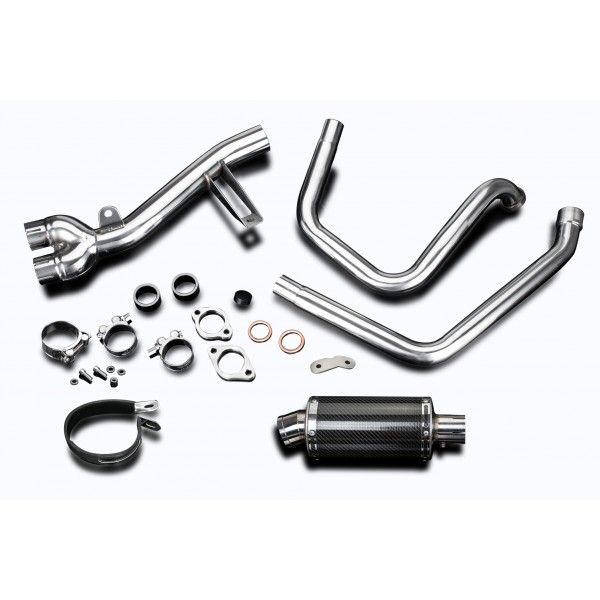 Delkevic volledig systeem Oval Carbon 225mm - NT650V Deauville