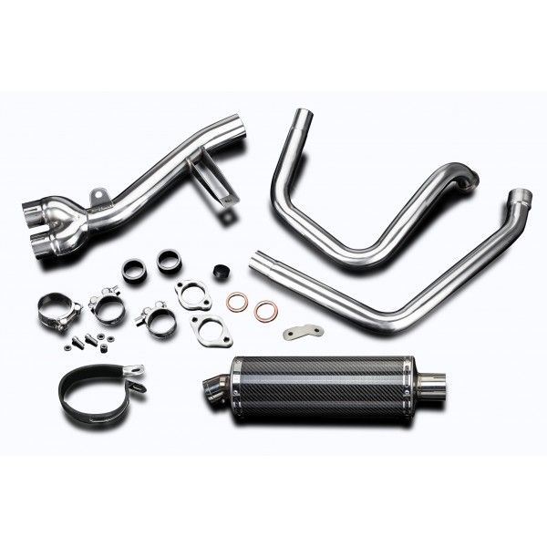 Delkevic volledig systeem Oval Carbon 350mm - NT650V Deauville