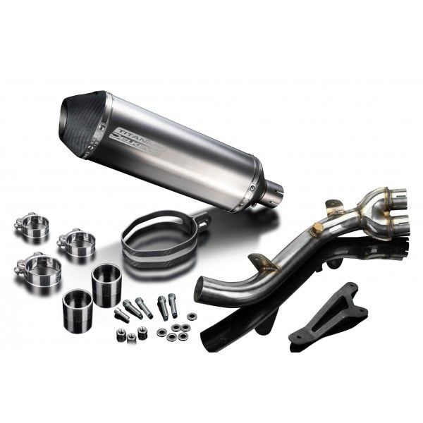 Delkevic slip-on kit X-Oval Titanium 343mm - CB1000R/RA (2008-2017)
