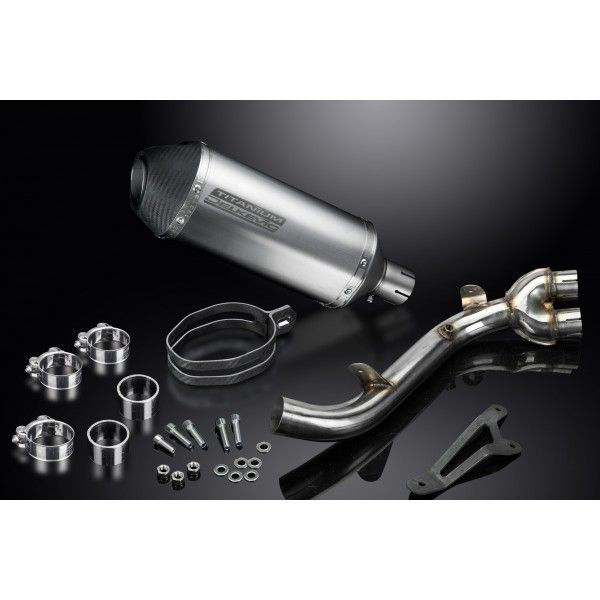 Delkevic slip-on kit X-Oval Titanium 260mm - CB1000R/RA (2008-2017)