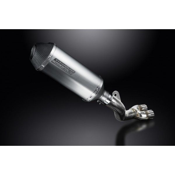 Delkevic slip-on kit X-Oval Titanium 260mm - CB1000R/RA (2008-2017)