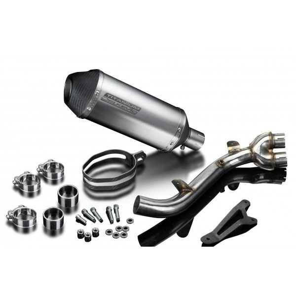 Delkevic slip-on kit X-Oval Titanium 260mm - CB1000R/RA (2008-2017)