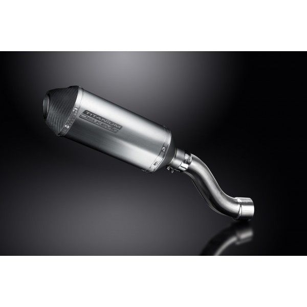 Delkevic slip-on kit X-Oval Titanium 260mm - M821 (15-19) M1200 (14-19)