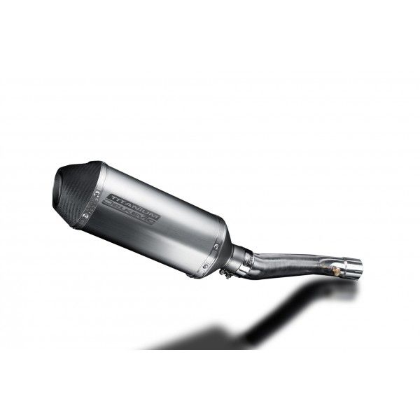 Delkevic slip-on kit X-Oval Titanium 260mm - ZX-10R (2016-2018)