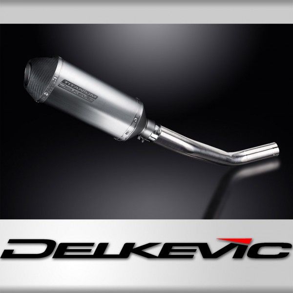 Delkevic slip-on kit X-Oval Titanium 260mm - GSX-R600 (2006-2007)