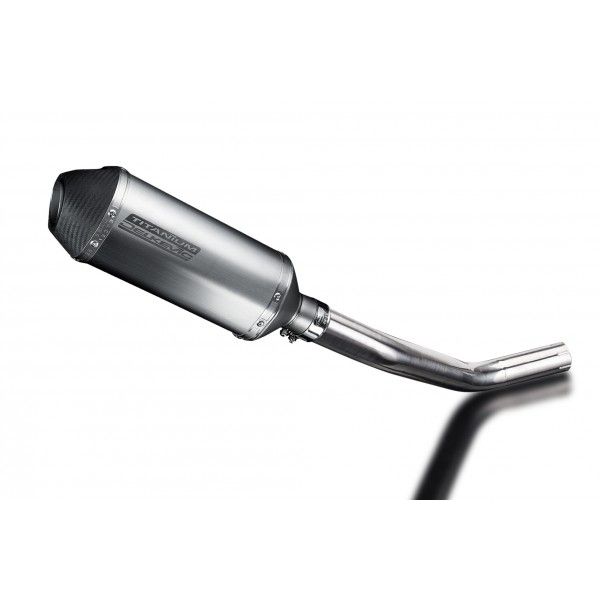 Delkevic slip-on kit X-Oval Titanium 260mm - GSX-R600 (2006-2007)