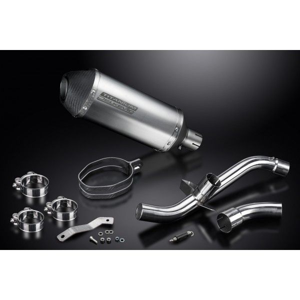 Delkevic slip-on kit X-Oval Titanium 260mm - MULTISTRADA 1200 ENDURO (2016-2018)